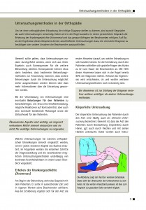 Untersuchungsmethoden in der Orthopädie