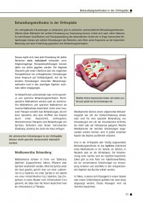 Behandlungsmethoden in der Orthopädie